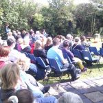 The Crowd watch Gambolling Arena perform Fantastic Mr Fox